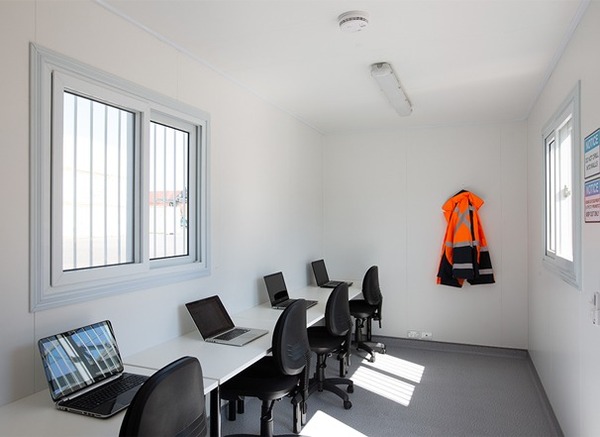 Ứng dụng Container văn phòng 20 feet không WC