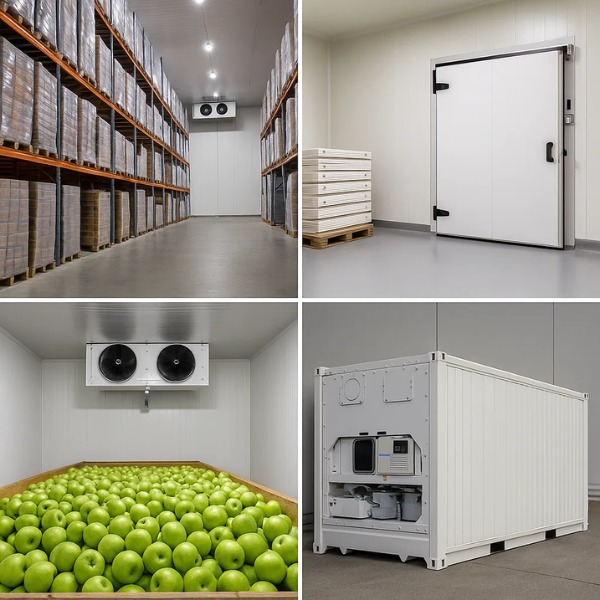 Kho lạnh container tích hợp sẵn máy lạnh chuyên dụng 