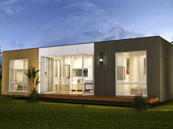 Mẫu nhà container 1 tầng giúp mở rộng diện tích không gian sống