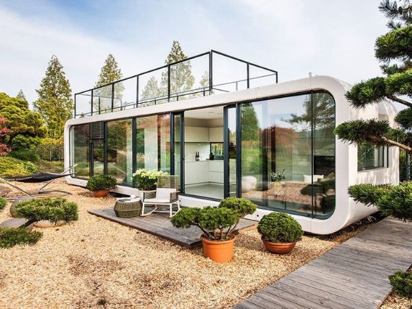 Nhà container sân thượng tận hưởng cảm giác “xanh” cho cuộc sống