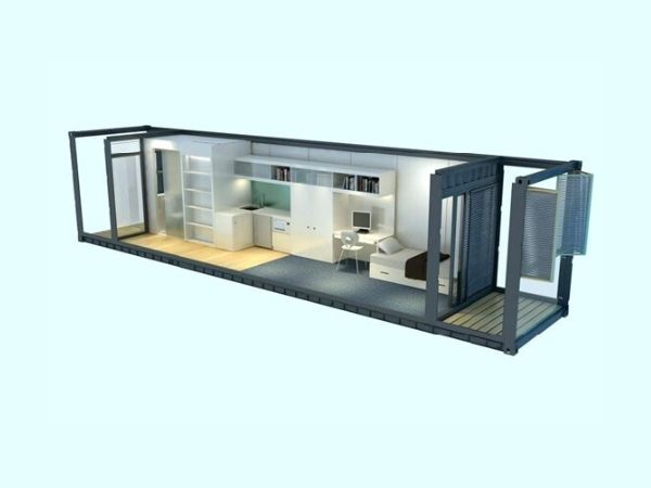 Sắp xếp không gian sống hợp lý sẽ tối ưu được diện tích nhà container