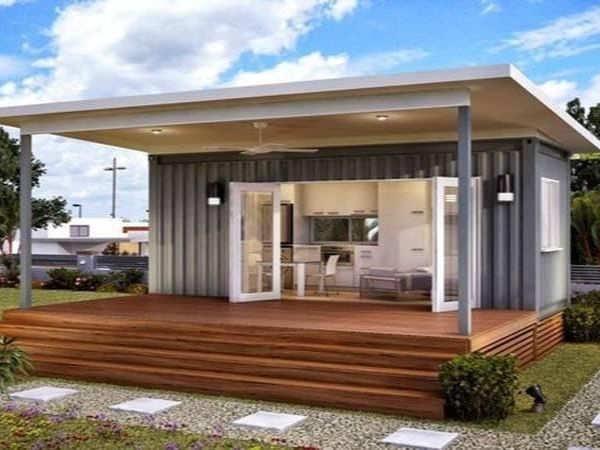 Mẫu nhà container tiện nghi với mức giá 200 triệu