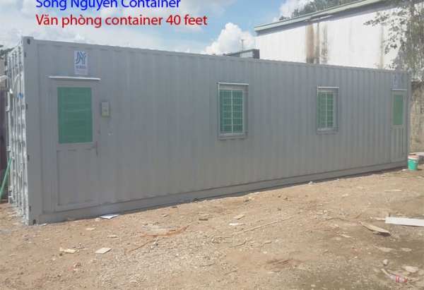 Văn phòng container 40 feet được cung cấp bởi Song Nguyên Container