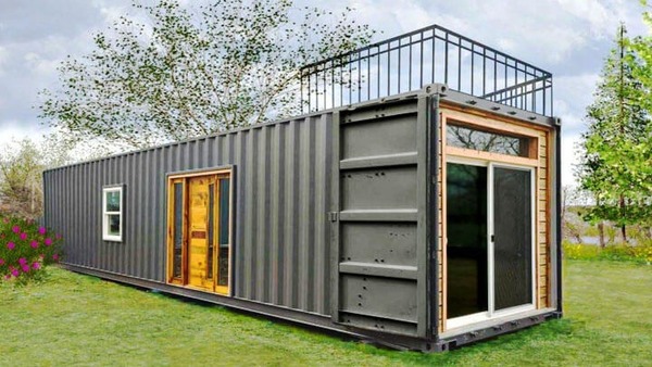 Mẫu container văn phòng 20 feet được ứng dụng trong nhiều công trường xây dựng