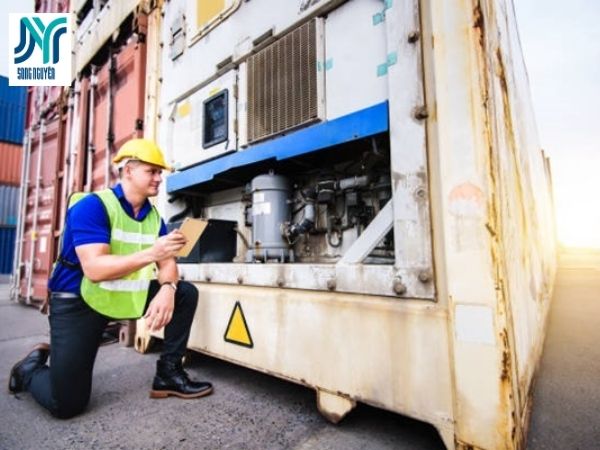 PTI trước khi container lạnh trước mỗi chuyến hàng