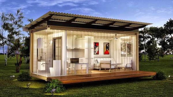 Nhà homestay container thu hút nhiều khách đến tham quan