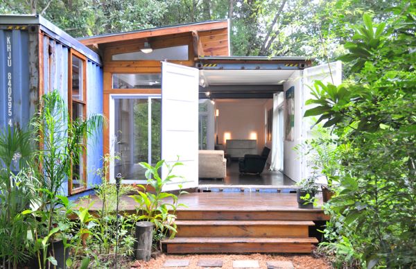 Nhà nghỉ dưỡng container lắp đặt nhanh chóng