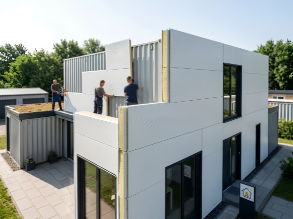 Sử dụng tấm panel cách nhiệt cho container