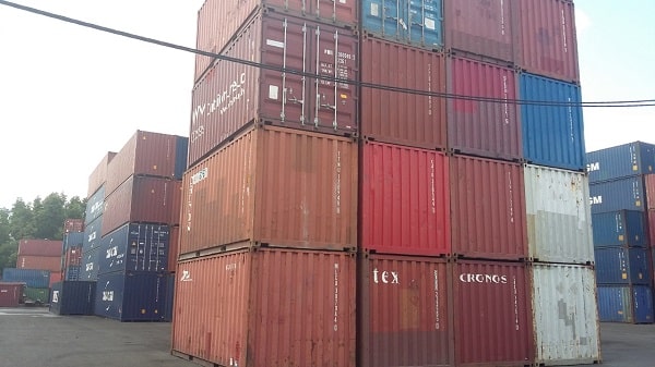 Container hàng rời được tạo thành từ thép