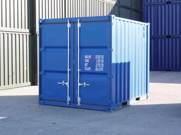 Container 10 feet là container có kích thước nhỏ nhất