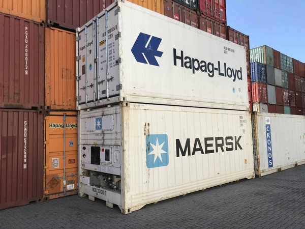 Hình ảnh container lạnh 20 feet cũ