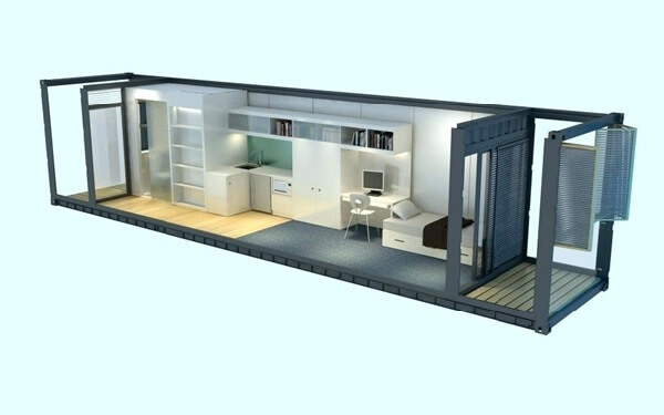 Các ưu điểm vượt trội của container văn phòng
