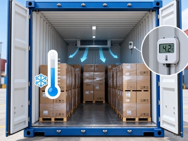 Các mức nhiệt độ trong container phổ biến và cách kiểm soát