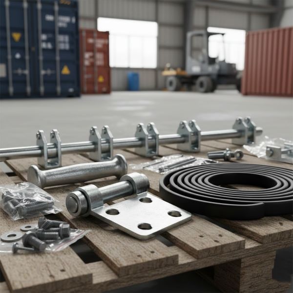 Nhóm phụ tùng cửa của container