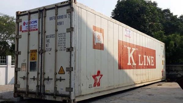 Thực hiện thanh lý container lạnh 40ft cũ
