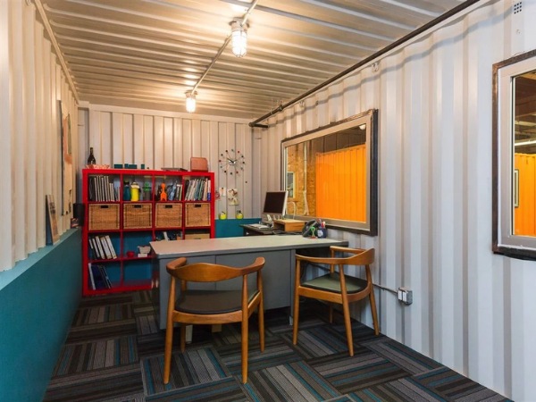 Container khô có thể cải tạo thành nhà ở với đầy đủ tiện nghi