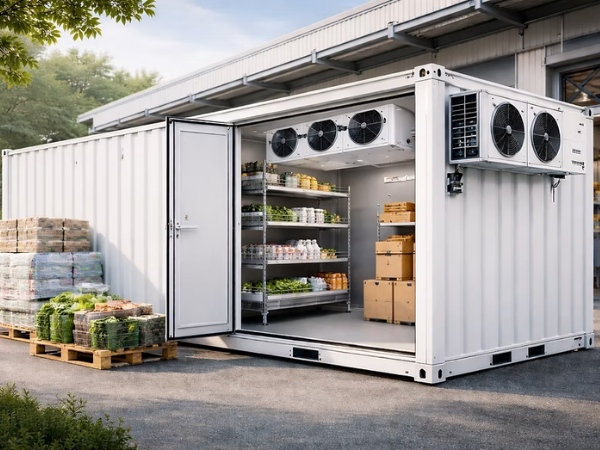 Container lạnh giúp bảo quản trái cây và rau củ tươi