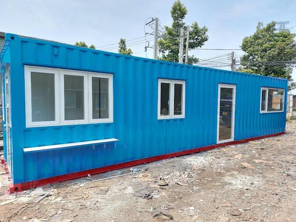 Văn phòng container 40 feet có toilet